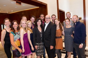Director at Graff Diamonds Robert Atkinson and Smuin Ballet Artistic and Executive Director Celia Fushille with the company